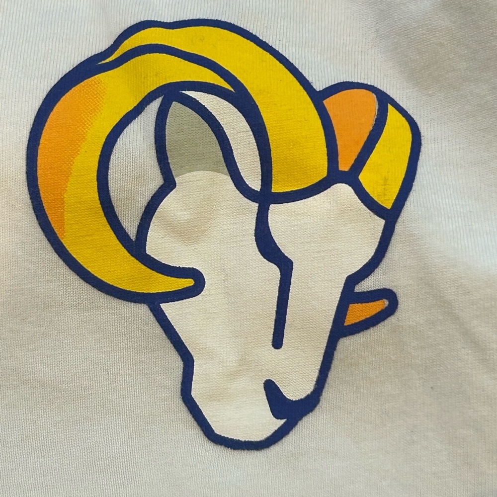 Darius Rucker Collection Rams Raglan Long Sleeve Tee - Picture 4 of 5